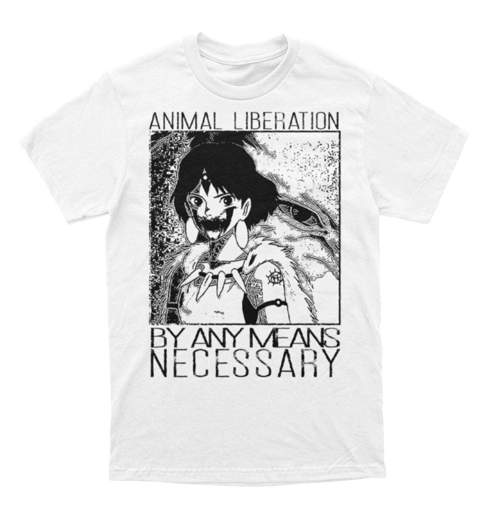 Polera Princesa Mononoke (Animal Liberation)